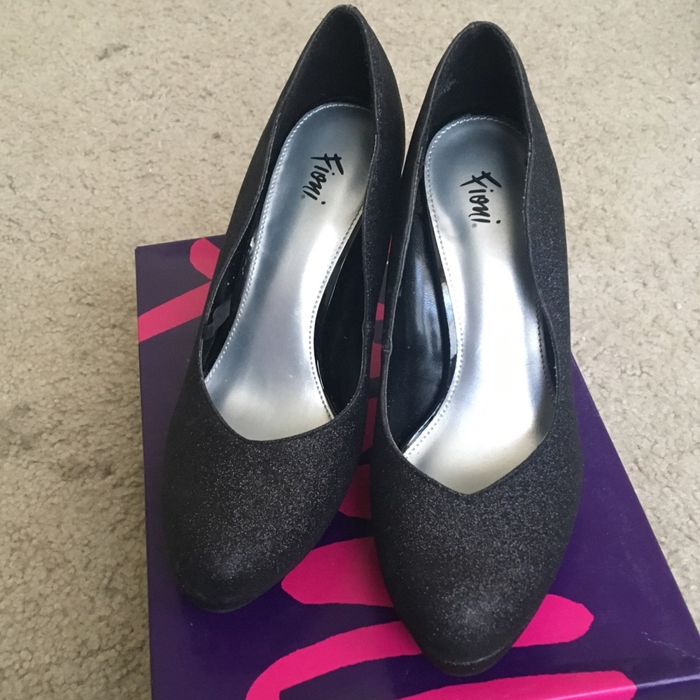 Black heels